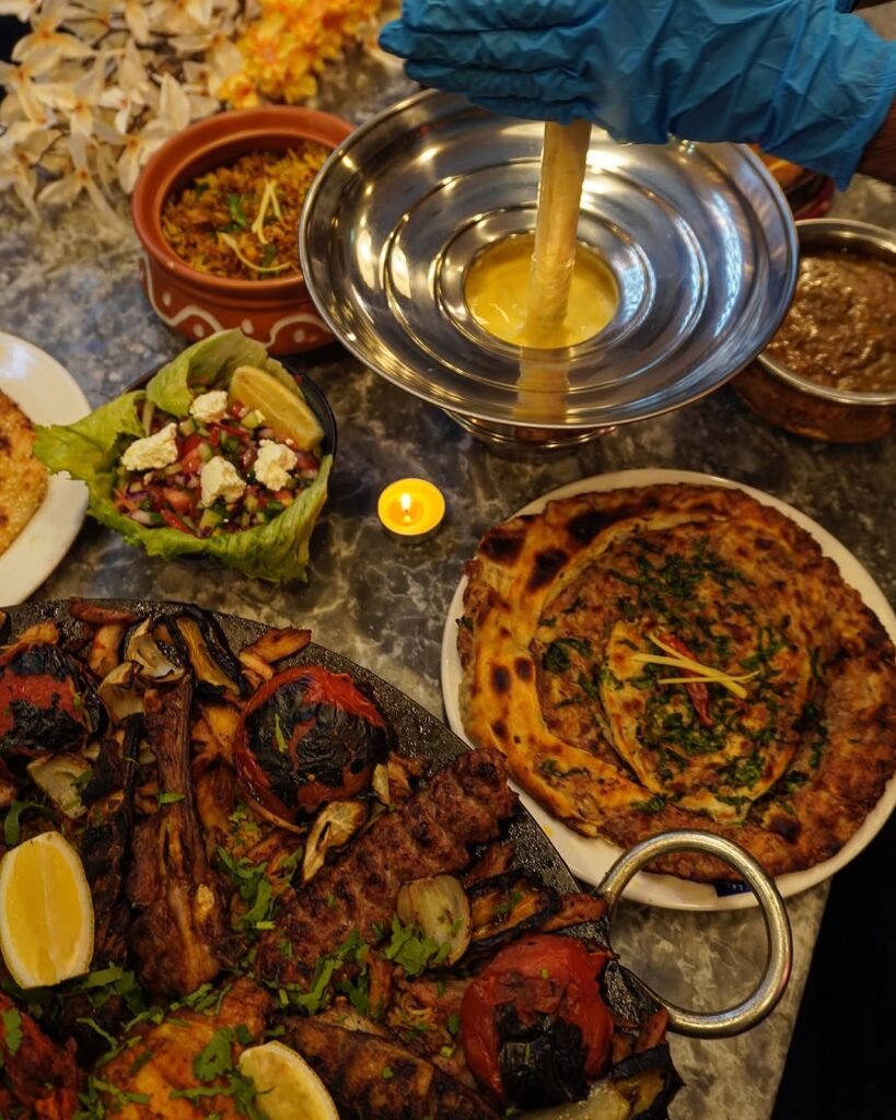 Private event caterer for a wedding